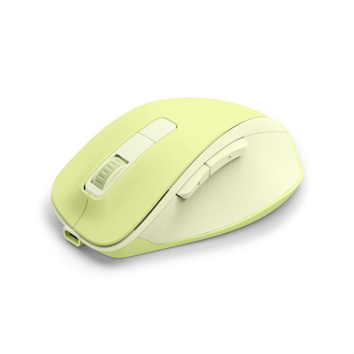 HAMA Wireless optical mouse WM-500 Recharge, green, 6 buttons, 800/1200/1600 dpi, silent