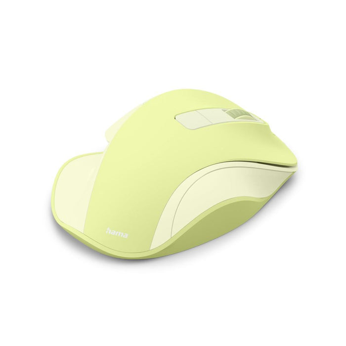 HAMA Wireless optical mouse WM-500 Recharge, green, 6 buttons, 800/1200/1600 dpi, silent