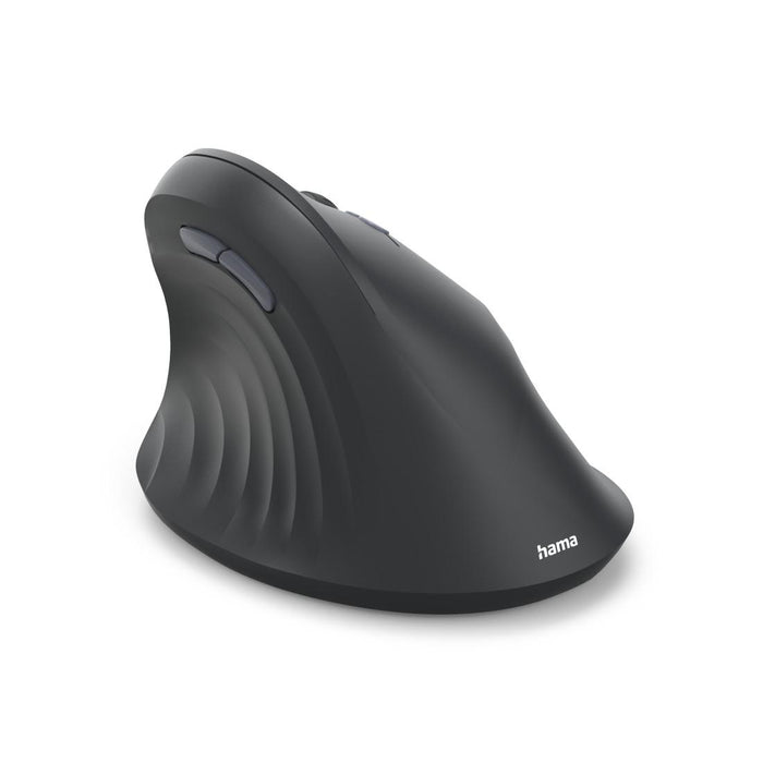 HAMA Wireless Ergonomic Mouse "EWM-500R", optical, 7 buttons, black