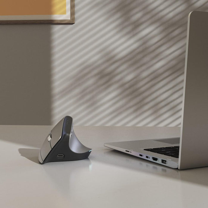 HAMA Wireless Ergonomic Vertical Mouse "EMW-700", multi-device, anthracite