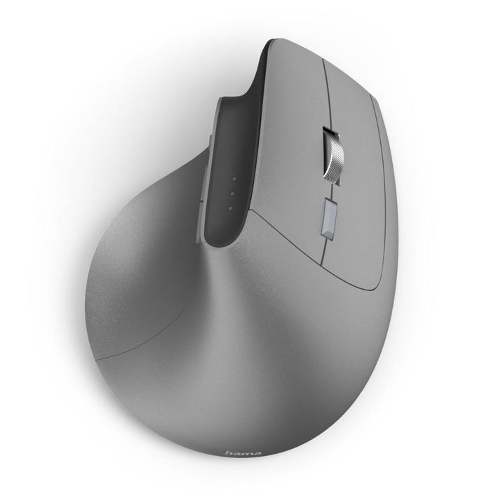 HAMA Wireless Ergonomic Vertical Mouse "EMW-700", multi-device, anthracite