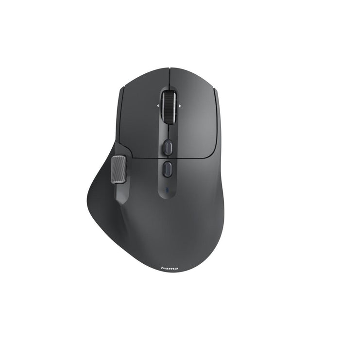 HAMA Mouse "WM-900" multifunctional, ergonomic, Bluetooth, battery, RGB, black