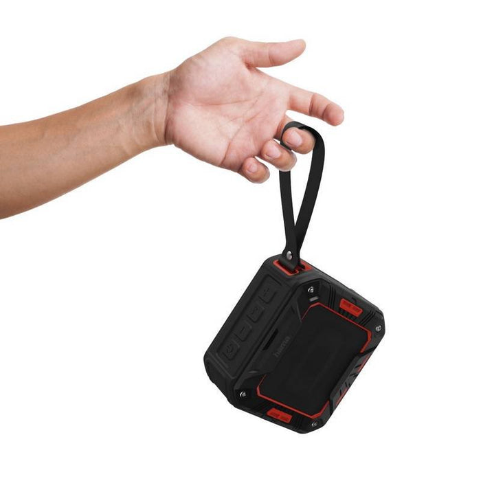 Bluetooth speaker Hama 173107 ROCKMAN-S BLACK/RED