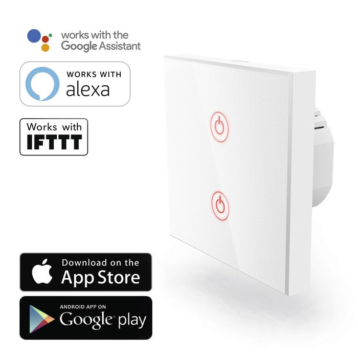 HAMA Wi-Fi Smart Wall Switch, Amazon Alexa, 176551