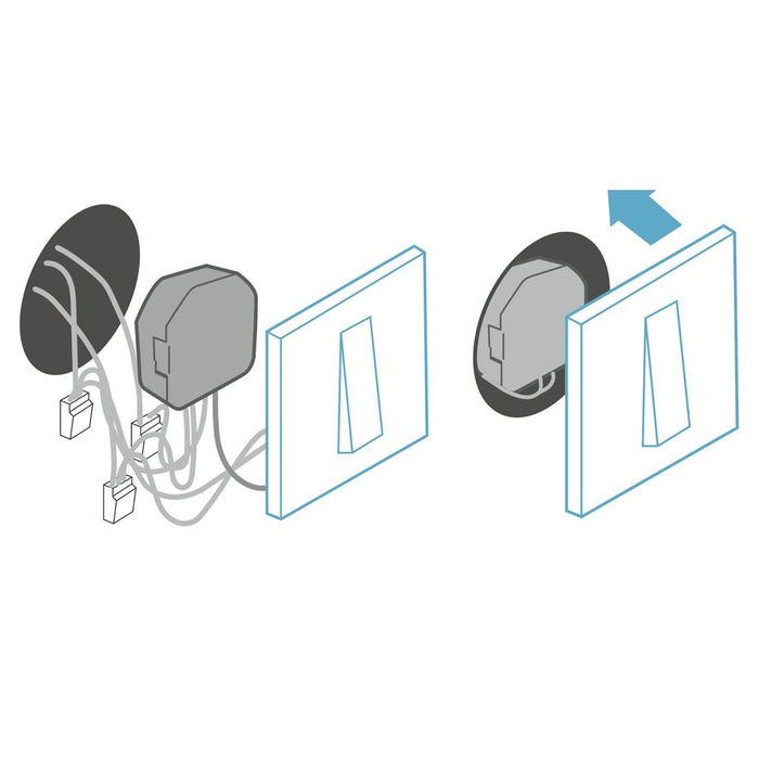 HAMA Wi-Fi smart switch, for lighting and sockets, 176556