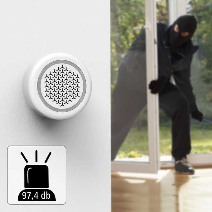Smart alarm siren 97.4 dB, HAMA-176590