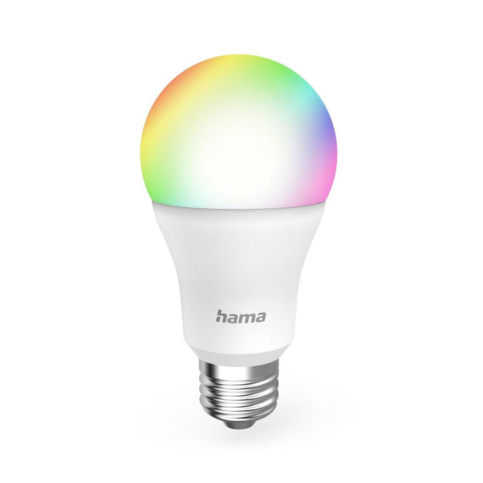 HAMA Dimmable smart bulb RGBW WiFi-LED, E27, 9W, Matter, 176640
