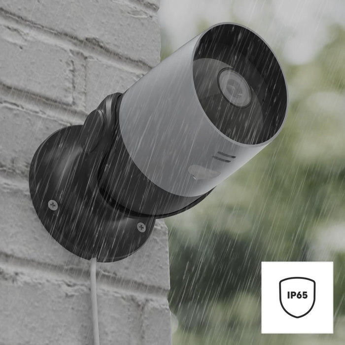 HAMA Surveillance Camera, 1080p WiFi, Motion/Sound Sensor, Night Surveillance, 176646