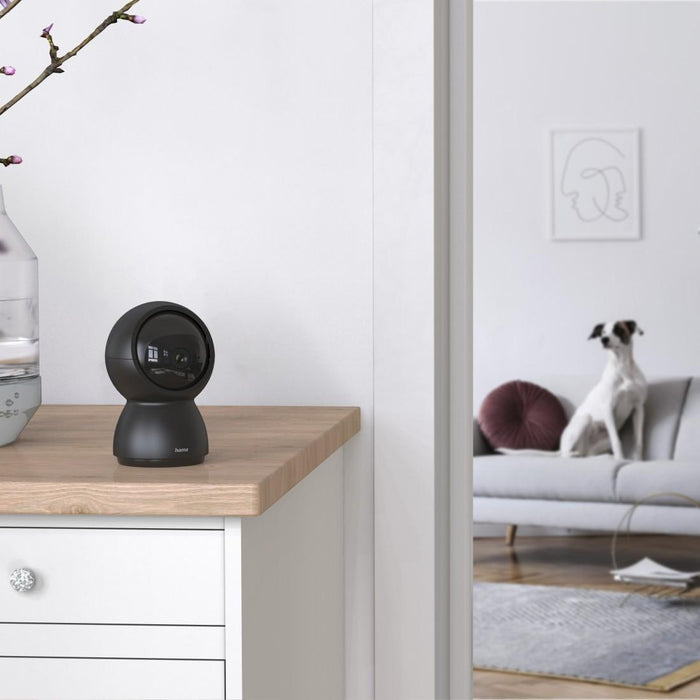 HAMA WiFi Camera 1080p Indoor Rotatable Motion Sensor Black