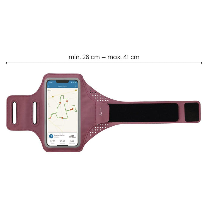 Sports hand case HAMA Finest Sports, For XL phones, Pink