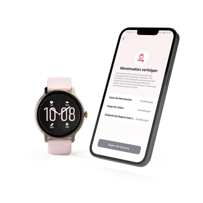 Smartwatch Hama 00178608 Pink Rose gold Rose Gold 45 mm