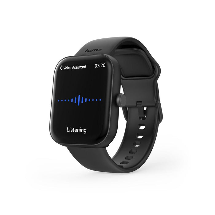 HAMA Smart Watch "5000", Phone Function, Sleep Analysis, Waterproof, 1.65", 178614