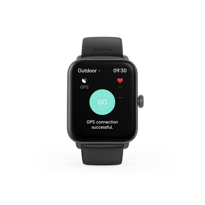 HAMA Smart watch "6010", GPS, TFT display 1.65", phone function, waterproof, 178619