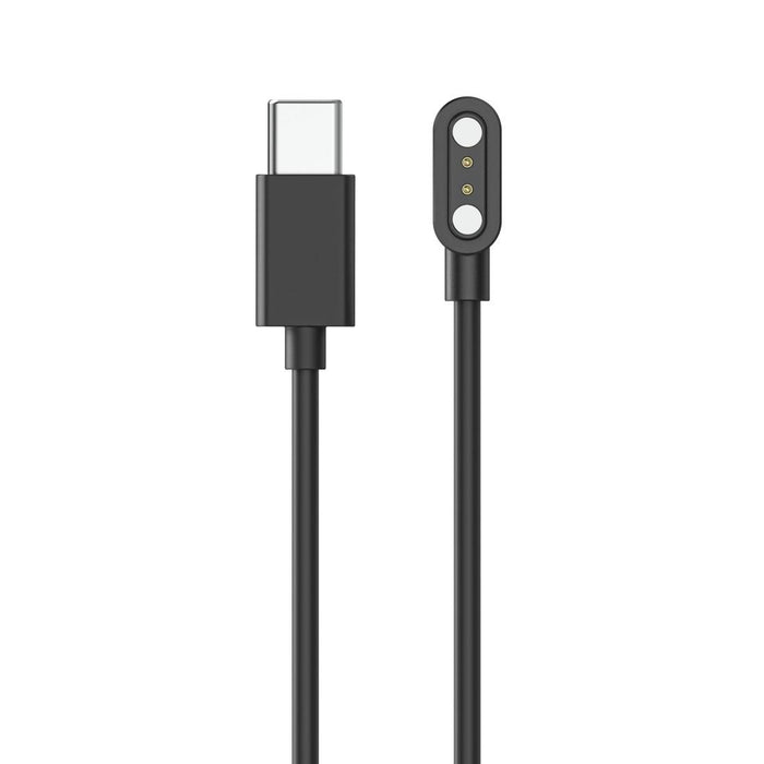 HAMA Charging cable for smart watches, with magnetic charging, USB-C, 60 cm, black