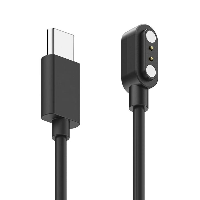 HAMA Charging cable for smart watches, with magnetic charging, USB-C, 60 cm, black