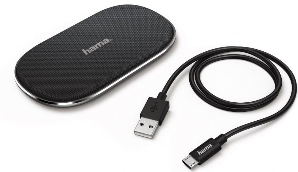 HAMA-183344 FC-10 FABRIC QI 10W wireless charger