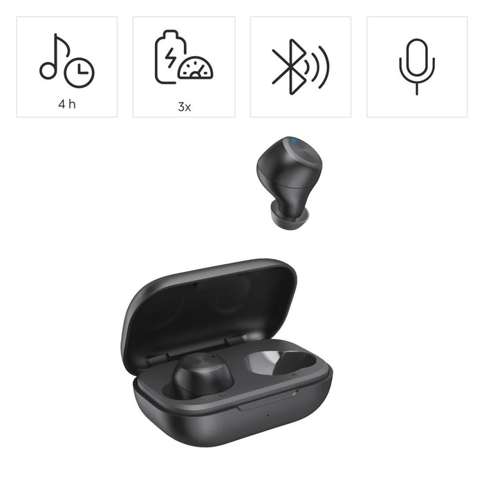 Hama Bluetooth headphones "Spirit Chop II", TWS, in-Ear, black