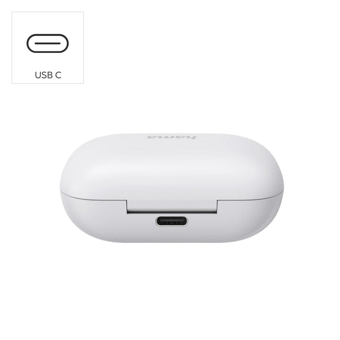 Hama Bluetooth headphones "Spirit Chop II", TWS, in-Ear, white