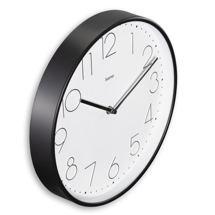 Wall clock "Corsica", 30 cm, silent, white