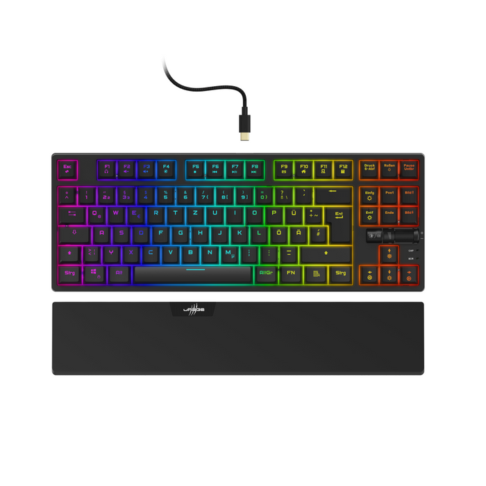 HAMA uRage Gaming Keyboard "Exodus 860 Mechanical", Red Switch, 186076