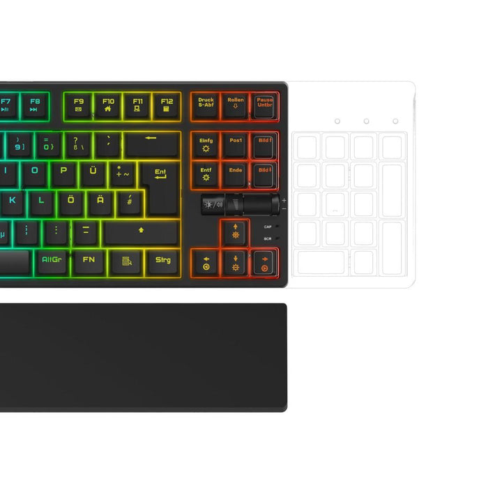 HAMA uRage Gaming Keyboard "Exodus 860 Mechanical", Red Switch, 186076