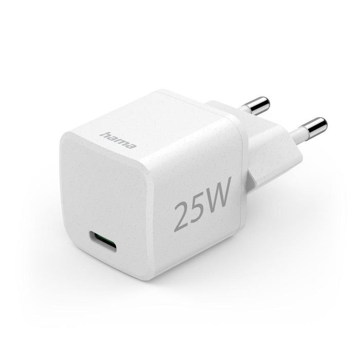 Fast mini charger HAMA "Eco", USB-C, 25 W, 187278
