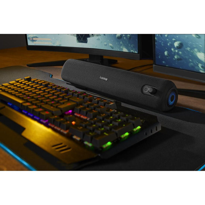 Bluetooth mobile speaker Hama "PipeRoll 3.0", IPX5, Equalizer, 20W, Black, 188210