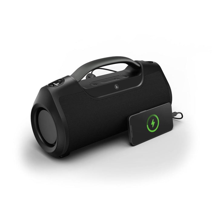 Bluetooth speaker HAMA SoundBarrel, 60 W, Waterproof, Black, 188217