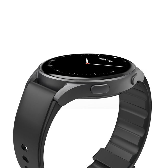Hama 8900 GPS AMOLED Smartwatch 1.43" with Silicone Strap - Black