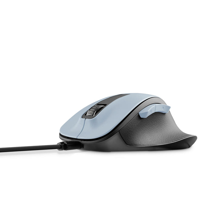Hama MW-500 V2 Wireless Mouse with Rechargeable Battery - Light Blue