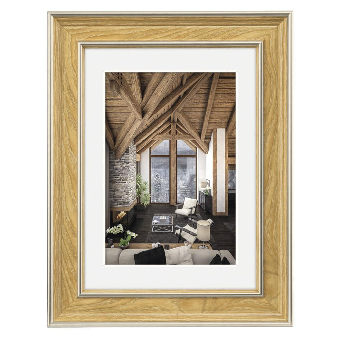 HAMA Picture frame, "Rustic", 20 x 30 cm, plastic, oak