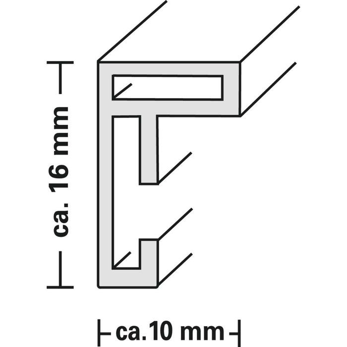 HAMA Photo frame “Chiaro”, 21 x 29.7 cm, DIN A4