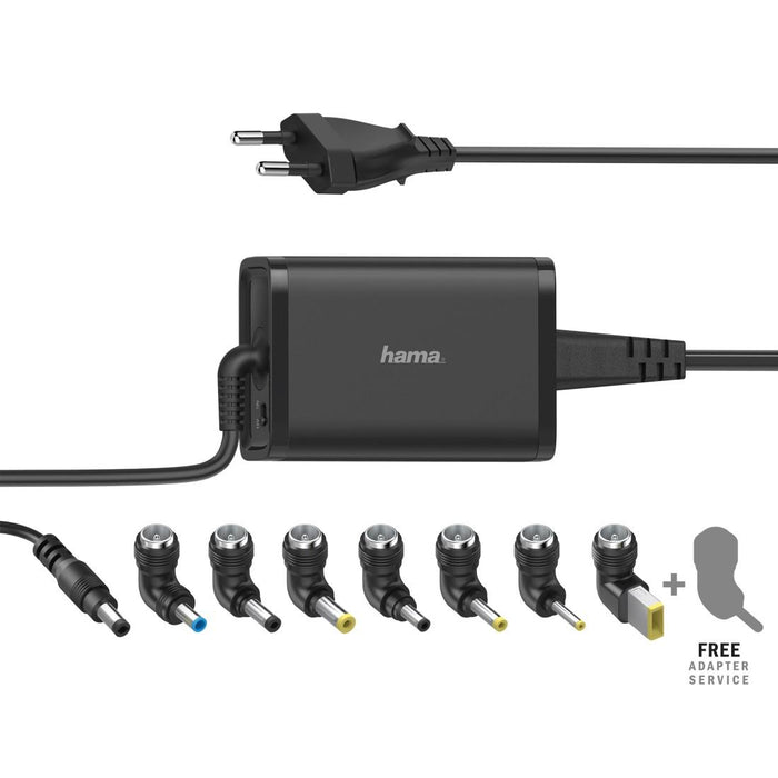 Universal laptop charger HAMA, Mains, ex. 15/19V, 45W, 200001