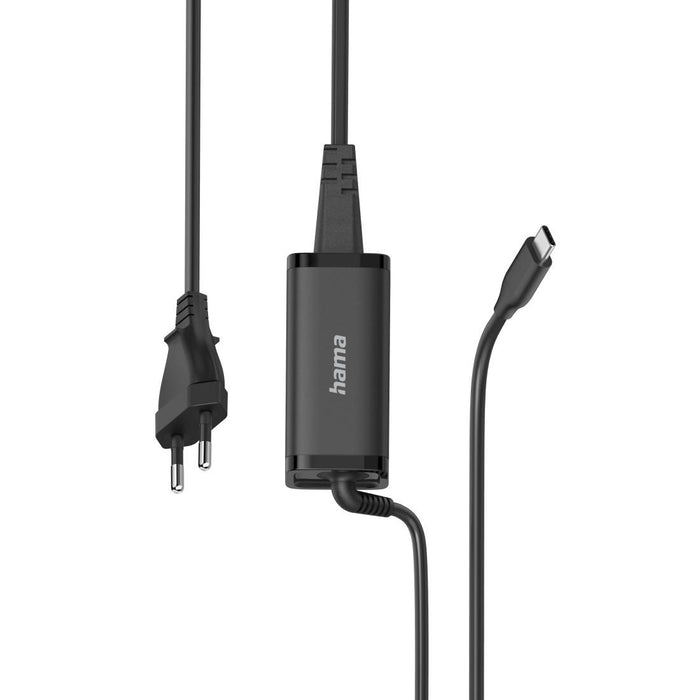 HAMA Laptop charger USB-C PD, GaN, 5-20V/45 W