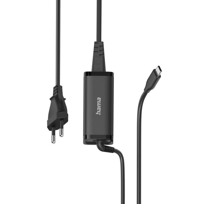 HAMA Laptop charger, USB-C PD, GaN, 5-20V/65 W