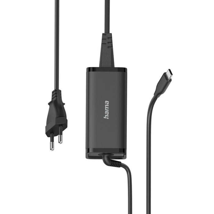 HAMA Universal laptop power supply, USB-C, Gan, (PD), 5-20V/100W