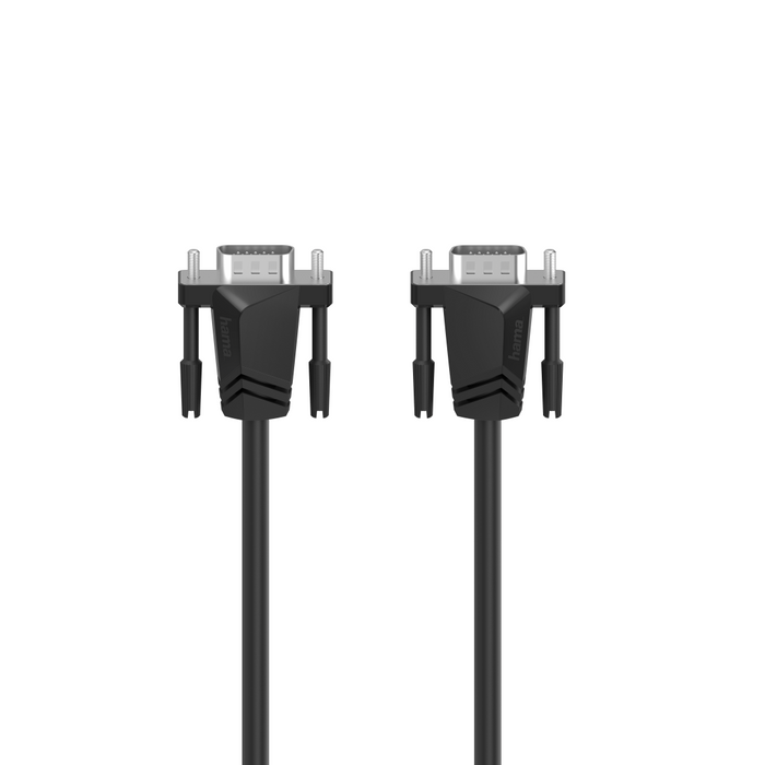 HAMA 200707 Monitor Cable, VGA Male - VGA Male, 1.50m, Shielded, Black