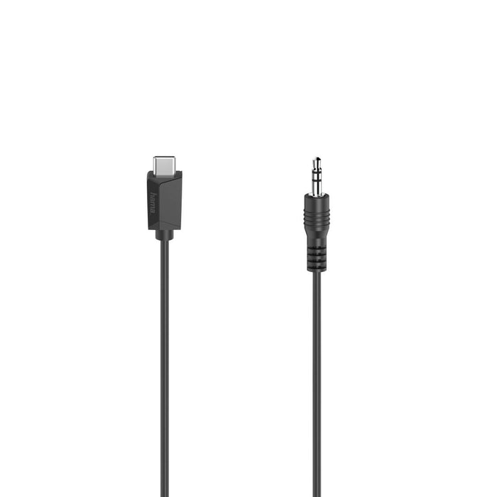 HAMA Audio cable USB-C - 3.5mm stereo jack, 0.75 m