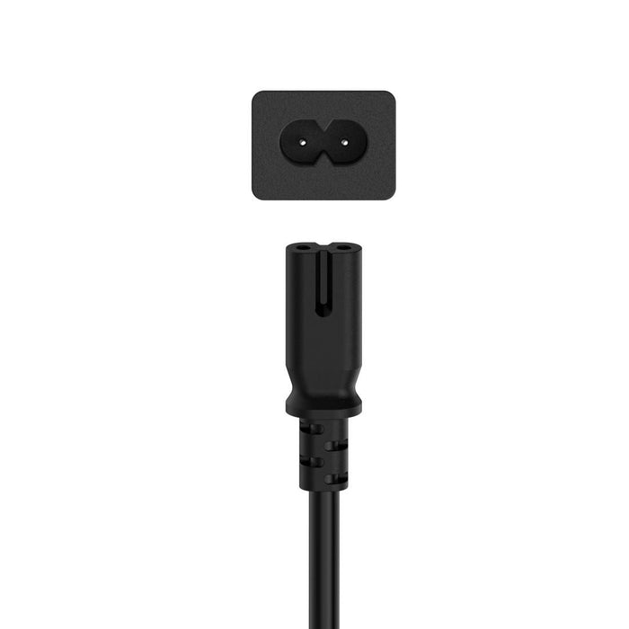 Power cable, Euro-plug, 2pin, 0.75m, 200731