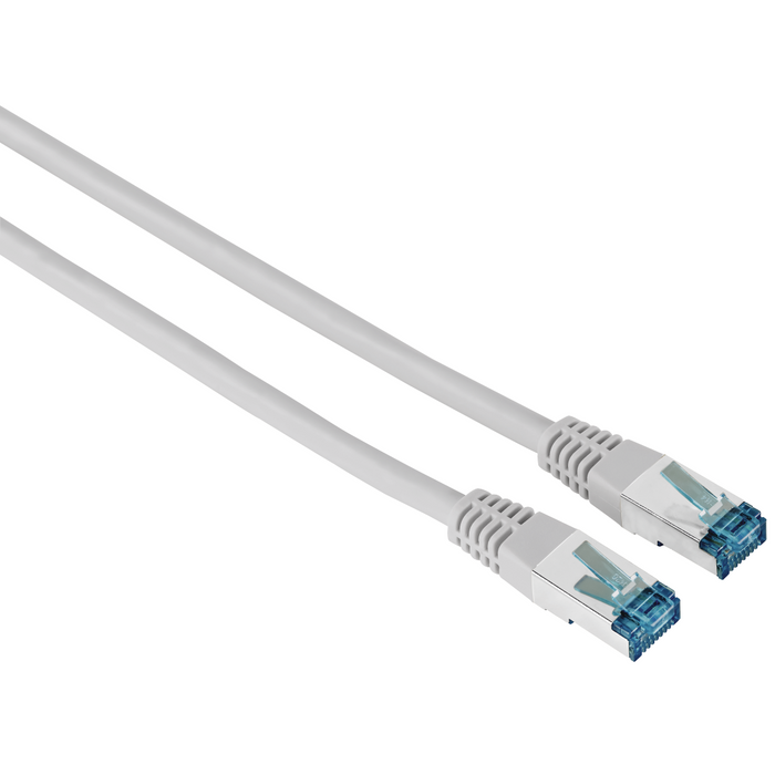 Network patch cable HAMA F/UTP, CAT 6, RJ-45 - RJ-45, 1Gbit/s, 1.5 m, Grey, Bulk
