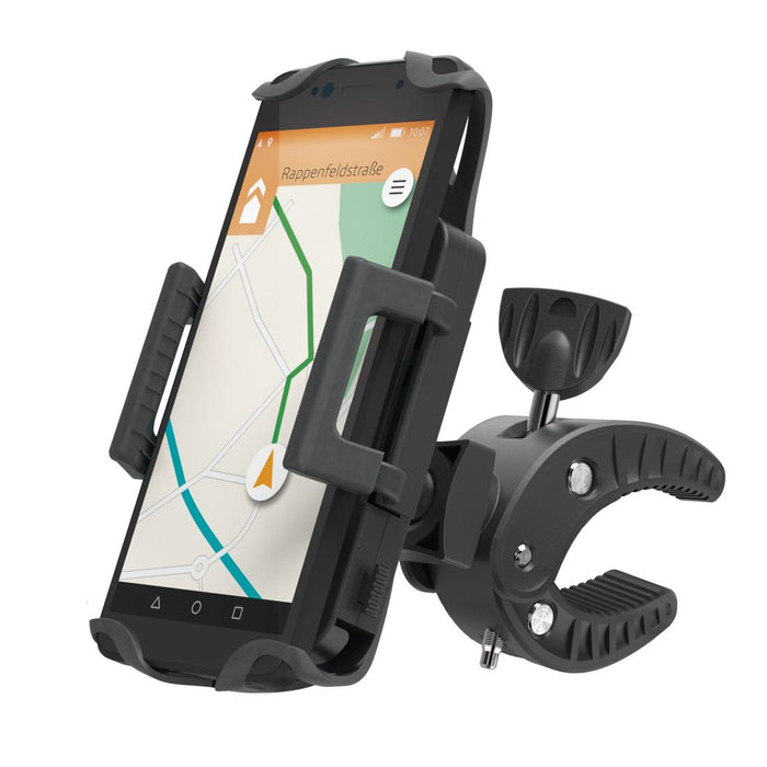 HAMA Bicycle Mobile Phone Holder, "Strong", 360 Degree Rotating