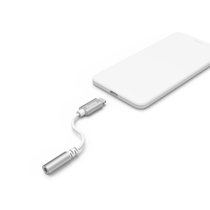 Adapter HAMA, Lightning male - 3.5 mm audio jack, 201523