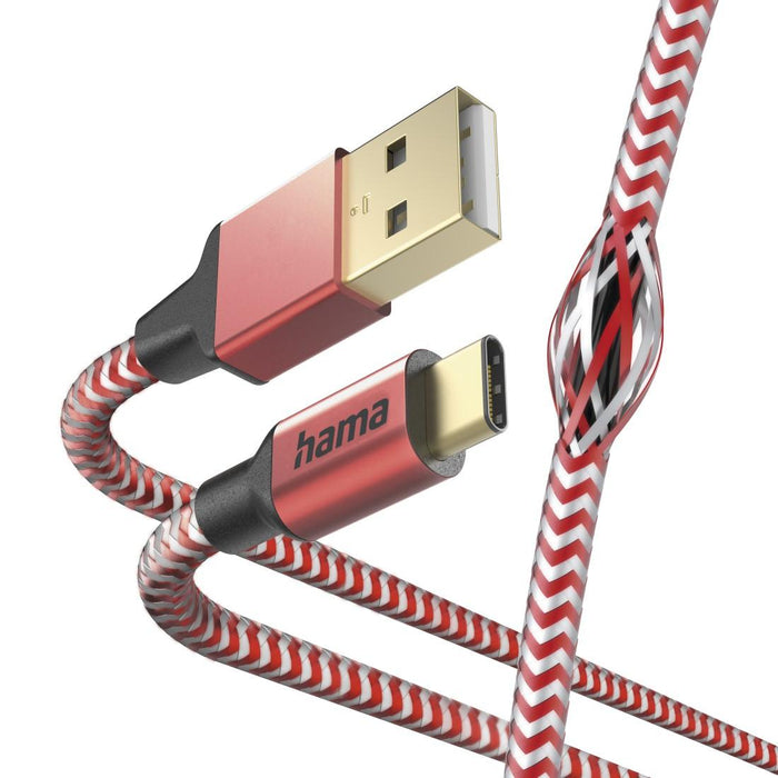 Charging cable "Reflective" USB-A - USB-C, 201559
