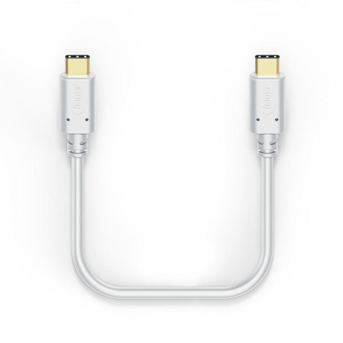 Charging cable, USB-C - USB-C, 1.5m, gold-plated connectors
