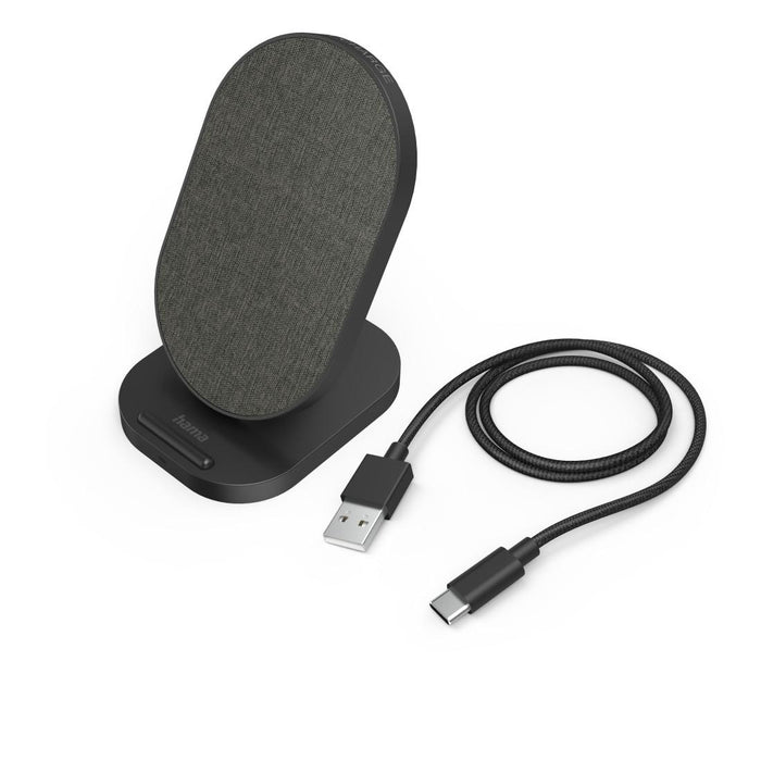 HAMA Wireless charger "QI-FC10S-Fab", 10 W, 201685