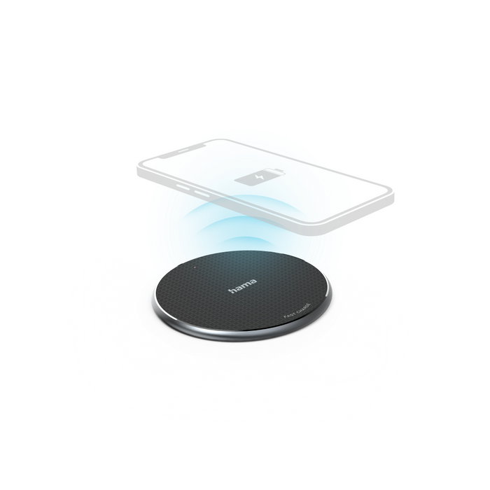 Wireless charger-set HAMA QI-FC10, 10W