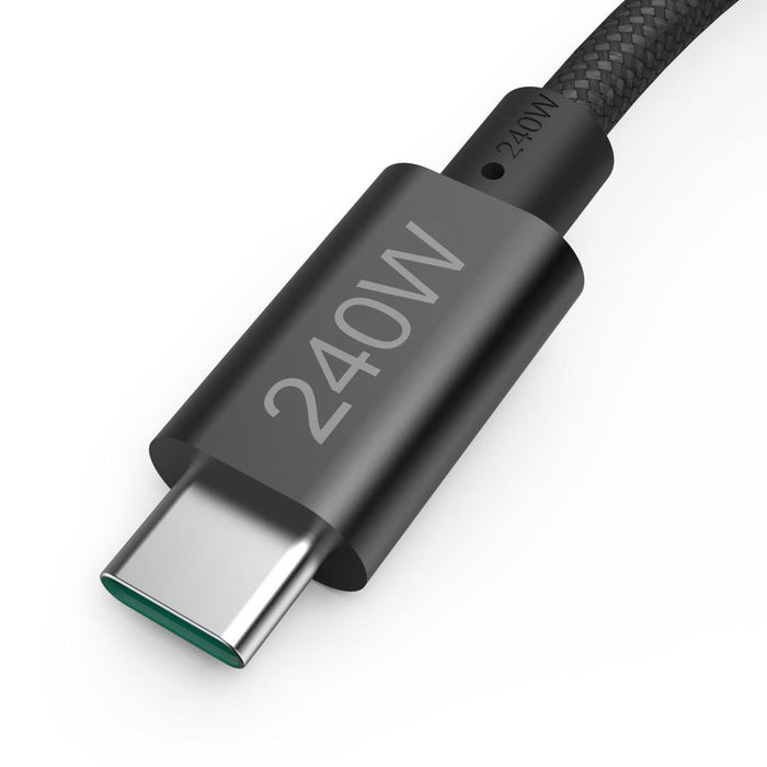 Hama charging cable, USB-C - USB-C, 240 W, USB 3.2 Gen1, 201702