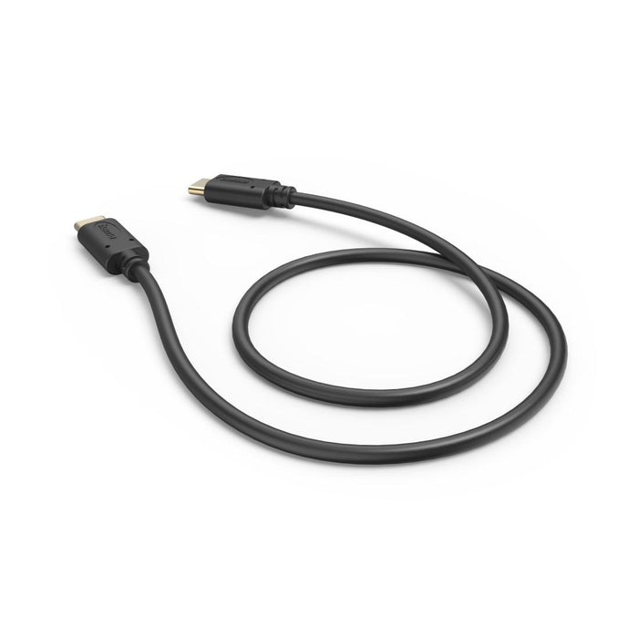 HAMA Charging cable, USB-C - USB-C, 0.5 m, black