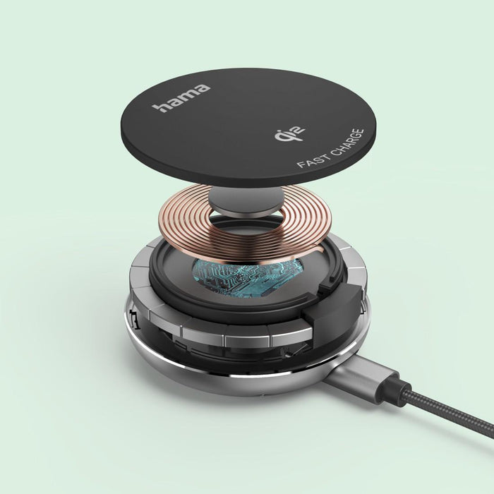 Hama Wireless Qi2 Charger, 15 W