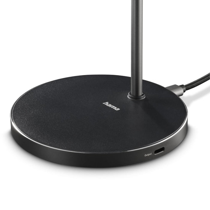 HAMA Wireless Charging Station Qi2, 15W, black